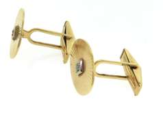 Gorgeous Yellow Gold Cufflinks