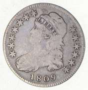 1809 Capped Bust Half Dollar - O-102a