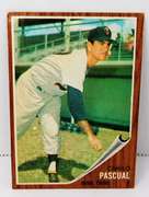 Camilo Pascual 1962 Topps Baseball Card