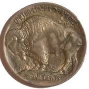 Gem BU 1913 Raised Mound Buffalo Nickel