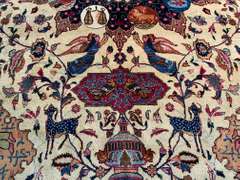 STUNNING PERSIAN MASTERPC RUG 9'.6"x13'.0"