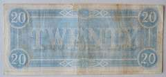 $ 20 Feb 17  1864  Series Confederate States Note