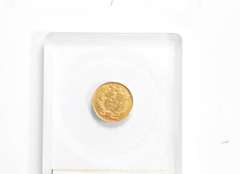 1859-C $1 Indian Princess Head Gold Dollar Piece - Type-3