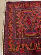 MAGNIFICENT AFGHAN RUG 4x6.8
