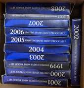 United States Mint Proof Sets 1999-2008