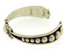 Vintage Sterling Silver Signed Cuff Bangle
