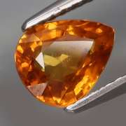 Simply amazing 1.43ct golden orange Sapphire