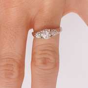 14kt Gold Diamond Engagement Ring