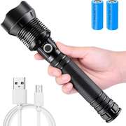 9000LM Zoomable High Lumen Flashlight
