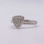 14kt White Gold Diamond Ring