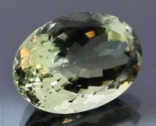 Brilliant 16.37ct natural platinum green Amethyst