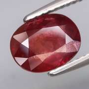 Rich golden red 2.41ct Sapphire -Heated only!