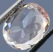 Elegant 1.38ct UNTREATED platinum pink Morganite