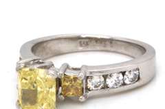 GIA certified 1.12 CT Diamond Ring