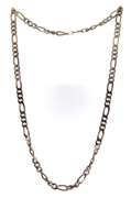 Sterling Silver Figaro Chain Necklace