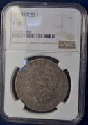 1878-CC F15 Morgan $ NGC