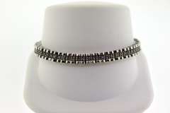 Sterling Silver Diamond Bracelet