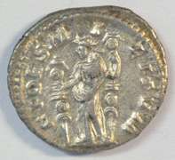 Original Severus Alexander Roman Silver Denarius, 222-235 AD.