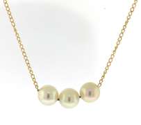 Beautiful White Fresh Water Pearl Necklace