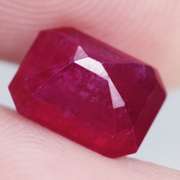 Vivid blood red 5.11ct Ruby from Madagascar