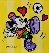 Morais Kick it Back  Original Acrylic
