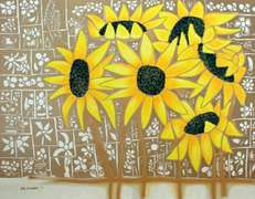 Avi Ben Simhon Golden Wonder Canvas