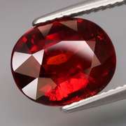 Stunning cherry red 4.54ct Spessartite Garnet