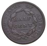 1811 Classic Head Half Cent