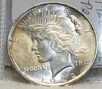 1922 Peace Dol near Uncirculated