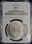 1904-O MS64 Morgan $ NGC