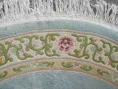 Handmade Round Chinese 6.8x6.8