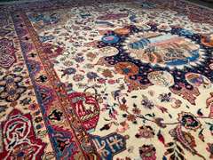 STUNNING PERSIAN MASTERPC RUG 9'.6"x13'.0"