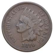 1870 Indian Head Cent