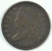 Scarce better date 1825 Classic Head Half Cent
