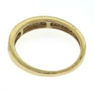 Elegant Yellow Gold Diamond Band