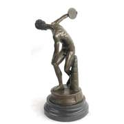 Discus Thrower Bronze Sculpture
