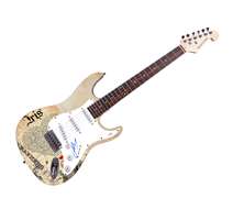 Goo Goo Dolls Johnny Rzeznik  Autographed Custom Graphics Photo Guitar ACOA