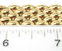 Robust Pantera-Style Bracelet in 14KT Yellow Gold