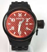 Limited Edition Invicta Red Dial RS8 Russian Diver Spider Watch