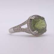 14kt Gold Tourmaline & Diamond Cocktail Ring