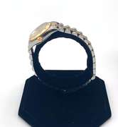 Ladies Two Tone Datejust Rolex with Gold Dial