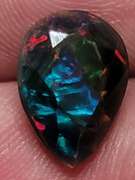 Outstanding 2.13ct high fire Welo black Opal