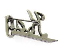 Sterling Silver Kat Brooch