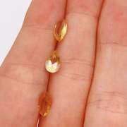 Three Citrine Loose Gemstones