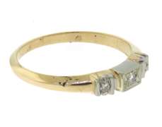 Special Yellow Gold Diamond Ring