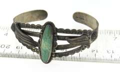 Turquoise Sterling Silver Cuff Bangle