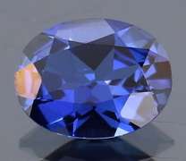 Impressive 2.07ct 7x9mm created Sapphire