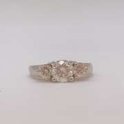 14kt Gold Diamond Engagement Ring