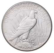 1928 Peace Silver Dollar - Cleaned