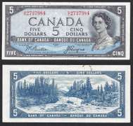 $5 1954 D/C Devil's Face, Bank of Canada